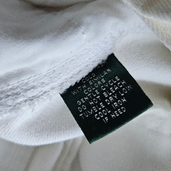 NWT Ralph Lauren Cream A-Line Skirt Denim - Picture 7 of 8